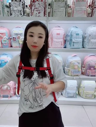 水墨国风书包女初中生高颜值大容量高中小学生双肩包男大学生背包#质量杠杠的好 #包包推荐 #双肩包 #美包分享 #包包种草