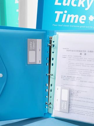 A4试卷收纳神器活页文件收纳册高颜值试卷收纳袋学生用资料册#试卷收纳册 #学生资料册 #A4收纳 #高颜值收纳 #活页文件册