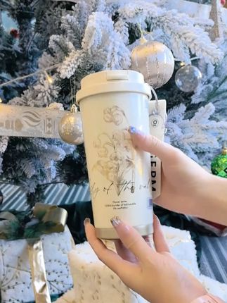 高颜值铃兰保温杯,冬天保温夏天保冰,还是一杯双饮口的,放车里也很不错哦,快给自己和闺蜜安排上吧!#保温杯#316钢保温杯 #双饮杯#咖啡杯#女生必备
