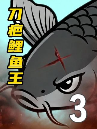 我重生成了一条鲤鱼,任务是在满是巨物猛鱼的水缸里活下去 #简笔画原创 #二次元 #刀疤鲤鱼王 @抖音小助手