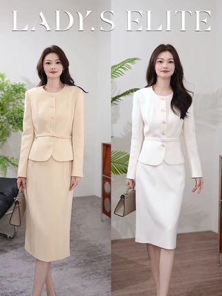 秋季轻社交场合(商务茶会、教师公开课、小型答谢宴…)总愁穿搭 穿太休闲没诚意,穿太隆重又怕 “用力过猛”… 这套新上线的小香风套装直接完美满足穿着需求✨ 肌理感面料+精致剪裁,轻松hold住“优雅不越界”的分寸感~#小香风套装 #优雅永不过时 #琥珀流光 #轻松解锁秋季穿搭 #品质女装