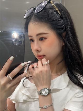 女人留中分 今后必翻身! #美出高级感 #ootd穿搭 #对镜拍 #首饰分享