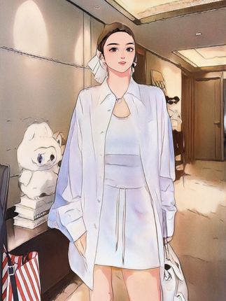 ANDEARDI条纹拼接衬衫透气外套女休闲宽松上衣 #早秋穿搭公式来了 #韩系穿搭 #穿出高级感 #ootd穿搭 #流光机能风穿搭太有生命力了