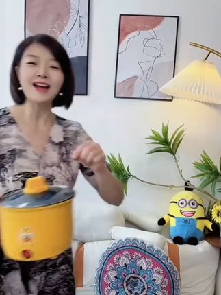 双层多功能电煮锅既然才13.9这也太划算了吧!#多功能电煮锅 #蒸煮一体锅推荐 #厨房好物 7