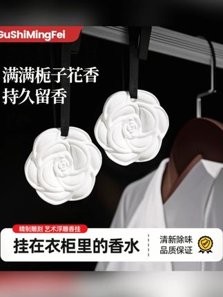 【9.9元3盒】山茶花香薰挂件衣柜鞋柜石膏熏香持久留香车载挂3/香薰#香薰挂件 #山茶花香薰 #车载香薰 #衣柜香薰 #99元好物