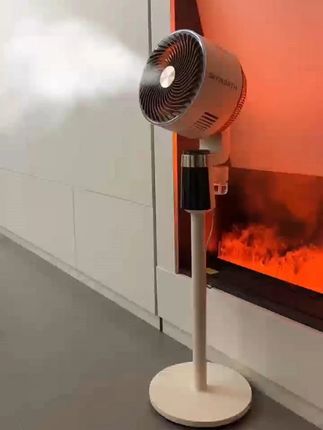 可以驱蚊的创维智能语音空气循环扇买回来了,大风力高颜值还静音~#电风扇 #空调扇 #落地扇 #风扇推荐 #家用风扇