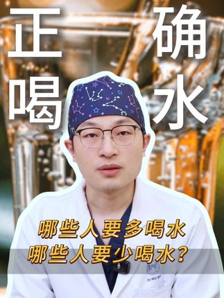 怎么喝水才正确?每个人都适合多喝水吗 #喝水 #健康科普 #生活习惯 #医学科普 #医疗健康创作训练营