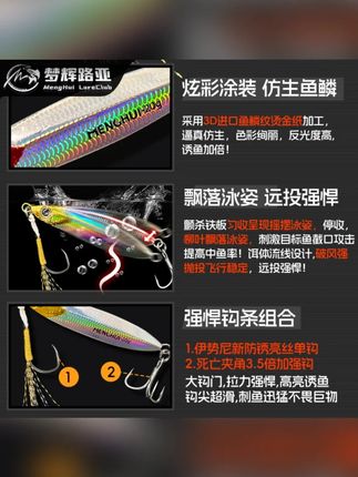 梦辉颤杀铁板飘落远投铁板死亡夹角三本钩钓翘嘴鳡鱼铁板路亚饵#路亚饵 #钓翘嘴鳡鱼 #梦辉铁板 #远投铁板 #钓鱼装备