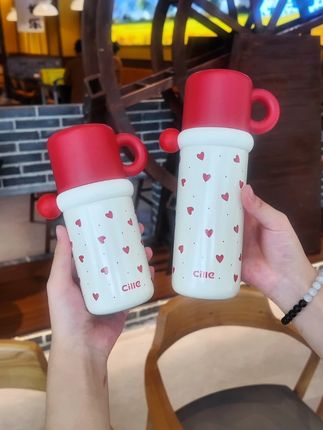 天冷给娃备!316不锈钢学生保温杯,保温一整天,上学喝热水超暖#好物推荐🔥 #杯子控 #吸管杯 #多喝水