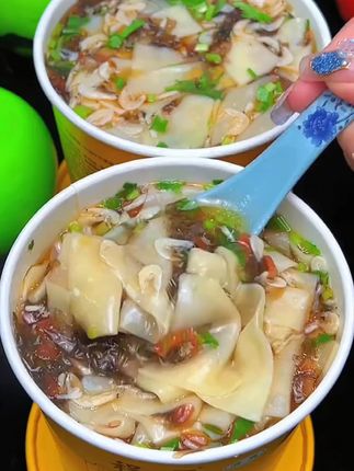 没想到有一天酸汤面叶的价格会这么便宜#太好吃了 #速食美食 #酸汤面叶