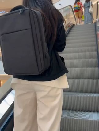 欧漫德双肩包,扩容大容量户外多功能商务包 #出差旅行电脑包 #学生书包 #双肩背包