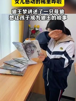 读过#动物小说 的孩子更懂得坚持和努力,迎难而上,永不言弃#沈石溪 #狼王梦