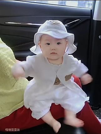纱布棉婴儿夏天新生儿爬服空调衣服套装连体衣薄款哈衣时尚包屁衣  #宝妈分享 #新生儿用品