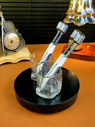 【6支礼盒装】卡斯丽山型植毛约百孔宽头软毛牙刷家用柔软螺旋刷毛#软毛牙刷 #卡斯丽牙刷 #山型植毛 #口腔清洁 #礼盒装牙刷