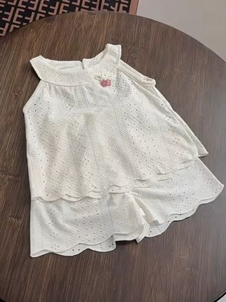 #女童套装 #女儿就要这样穿 #萌娃穿搭 #面料舒适透气 #夏季穿搭
