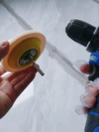 彩砂电动擦洗打磨盘聚脲擦洗美缝工具打磨工具好用高效耐用简单 #打磨工具 #彩砂电动擦洗打磨盘