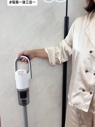小米有品生态链无线吸尘器吸拖一体机超大吸力拖地机洗拖吸三合一 #小米有品 #吸尘器 #吸拖一体 #居家必备