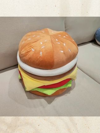 汉堡收纳筐卡通可爱带盖收纳盒汉堡包零食筐杂物收纳篮六一礼物#收纳筐 #汉堡收纳盒 #卡通收纳 #零食筐 #六一礼物