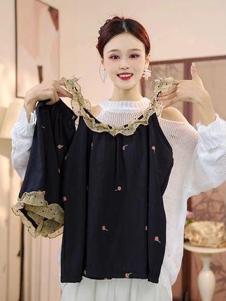 这套云朵棉睡衣也太可爱了吧!自带胸垫免穿内衣,居家外出都能穿,价格超划算,喜欢的姐妹闭眼入 #睡衣   #家居服   #夏季穿搭