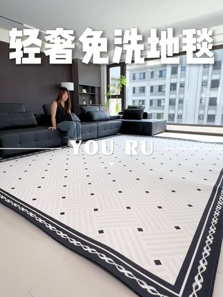 后悔客厅地毯铺晚了!孩子在上面玩,猫在上面睡,超治愈 #地毯#客厅地毯 #地毯推荐 #软装搭配 #客厅搭配