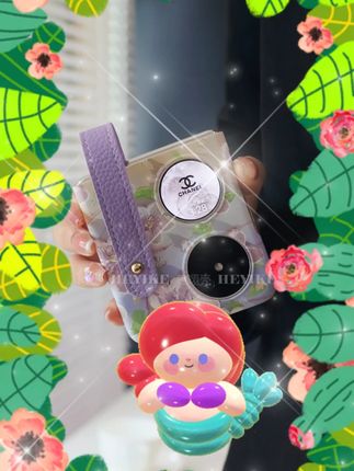 #华为Pocket2手机壳 #n3flip折叠壳 #紫色腕带保护套 #超薄折叠壳 #女款手机壳 新款夏日紫色腕带适用华为Pocket2手机壳n3flip折叠超薄保护套女