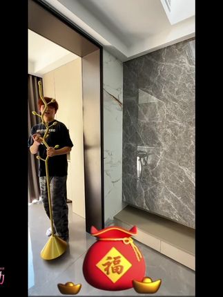 火南北轻奢挂衣架衣架子落地式挂衣服卧室家用客厅立式简易衣帽架#轻奢挂衣架 #落地式 #家用好物 #火南北 #挂衣服