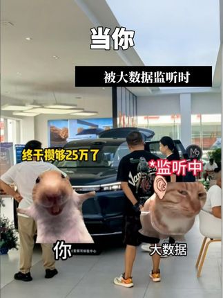 当你买车的心思被大数据监听时#吉利银河m9 #中国车给大suv上强度 #无法拒绝的大六座SUV #抖音精选 #汽车人共创计划