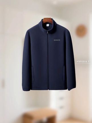 Romon/罗蒙男士外套加厚保暖抓绒衣户外宽松休闲摇粒绒上衣 #摇粒绒外套 #品质男装 #加绒加厚 #男士外套 #抓绒衣