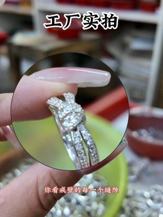 真的爱了这款超有设计感的绳节戒指!!!#首饰分享 #仙女必备 #总有一款适合你 #时尚饰品 #礼物推荐