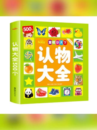 0-3岁宝宝早教认物大全启蒙认知书500例看图识字认物儿童幼儿绘本#宝宝早教 #认物绘本 #03岁读物 #儿童认知 #启蒙书籍