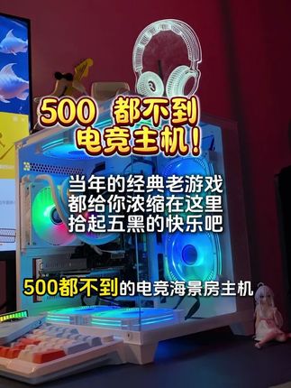 把拿去网吧花的零花钱拿来买上一台台式电脑主机,一次购买永久享受,百元预算就可带回家#电脑 #海景房