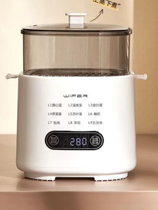 郝劭文推荐#煮蛋器 #自动煮蛋器 #早餐神器 #家用蒸蛋器 #迷你电蒸锅 wifer/英国多功能蒸蛋煮蛋器预约早餐神器家用迷你电蒸锅自动断电