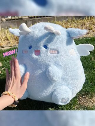 墩墩龙公仔,可爱无敌,陪你入睡,送给最特别的小朋友~ #阔爱炸了 #毛绒公仔 #玩偶 #儿童礼物 #少女心爆棚