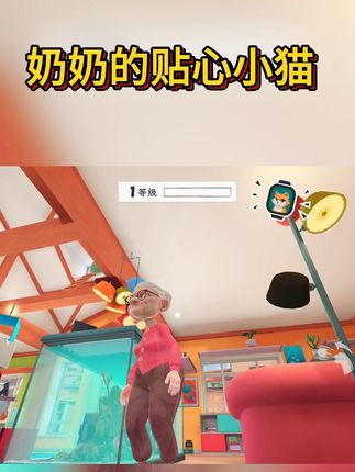 #奶奶的贴心小猫
