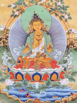 地藏王 #唐卡 #国风 #地藏王