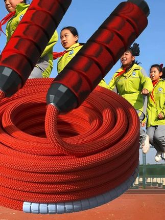 #跳绳 郝邵文推荐长跳绳多人跳三人儿童学校团体比赛专用小学生集体跳绳耐用加粗绳#长跳绳 #多人跳绳 #耐用跳绳 #加长跳绳