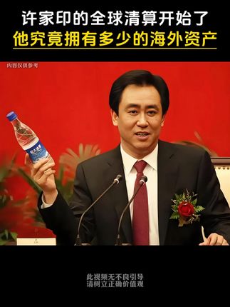 从受邀观礼到人人喊打,许家印为何会有如此下场#许家印 #王健林 #商业 #人物故事 #好物推荐