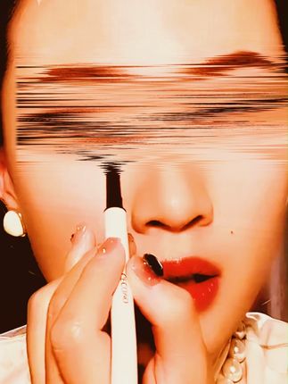 卧蚕笔双头两用下至阴影勾勒粉色提亮卧蚕女新手卧蚕高光笔