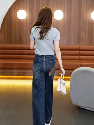 #通勤穿搭#秋冬穿搭#琥珀系穿搭#百搭裤子#牛仔裤