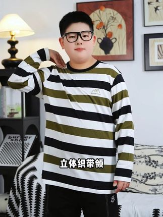 胖宝宝超绝条纹T恤,家里有胖孩子的妈妈闭眼冲!#奕时代 #高质量童装 #男童穿搭 #条纹