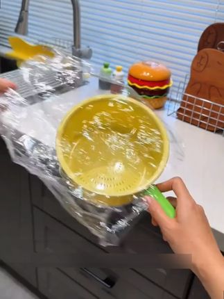 加长手柄用起来格外得劲,一物多用真的很实用#沥水篮#水果沥水篮#长柄沥水篮