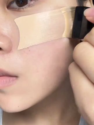 巨丝滑粉底刷 轻薄不吃粉!#无暇底妆 #底妆 #粉底刷推荐 #粉底刷使用方法