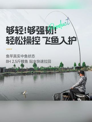 【黑坑直飞】汉鼎一号黑坑版鱼竿8H碳素专业竞技竿鱼竿手竿钓鱼用具#汉鼎鱼竿 #黑坑版鱼竿 #8H碳素鱼竿 #竞技鱼竿 #钓鱼用具