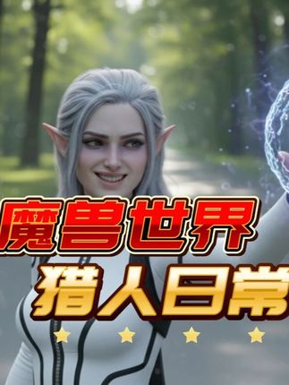 魔兽世界猎人日常:老公帮我抓宝宝 #魔兽世界 #AI电影 #猎人
