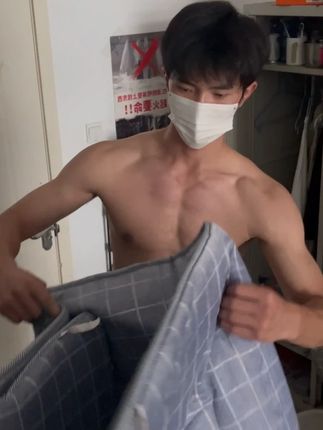 劳累的长工 #糙汉 #腹肌