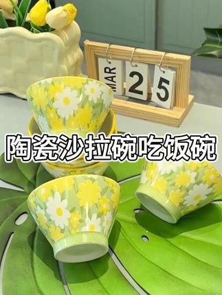 #斗笠碗 #米饭碗 #陶瓷碗 #厨房好物 #超便宜超划算