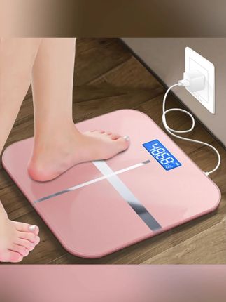 【粉丝专享】家用体重秤充电体重秤准电子秤称重人体秤钢化玻璃耐用#家用体重秤 #充电体重秤 #电子体重秤 #钢化玻璃秤 #称重人体秤