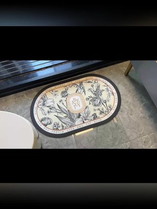 大江卫生间地垫浴室吸水垫脚垫洗手间防滑垫家用速干垫子花谷秘境#卫生间地垫 #吸水防滑 #浴室用品 #家用好物 #大江地垫