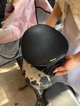 阡陌笙电动车坐垫套防水防晒皮革保护套电动车座套电动自行车防雨#坐垫套 #坐垫套推荐 #电动车坐垫保护套 #防水套 #电动车坐垫罩