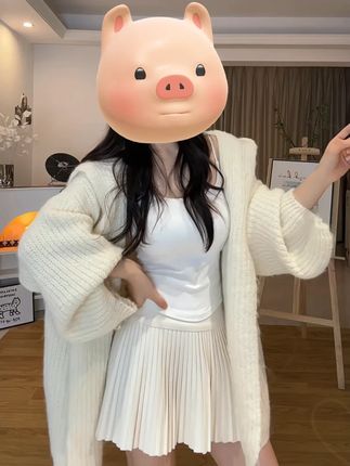 好喜欢这种软糯糯穿搭 又舒服又慵懒又显瘦~ #穿搭分享 #微胖 #纯欲 #穿搭